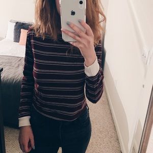 Striped Crop Top